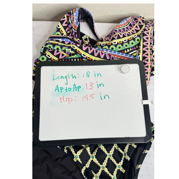 Revolve Trina Turk Kon Tiki One Piece Swimsuit Size 10 - Picture 8 of 8